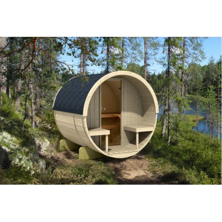 Barrel sauna 210