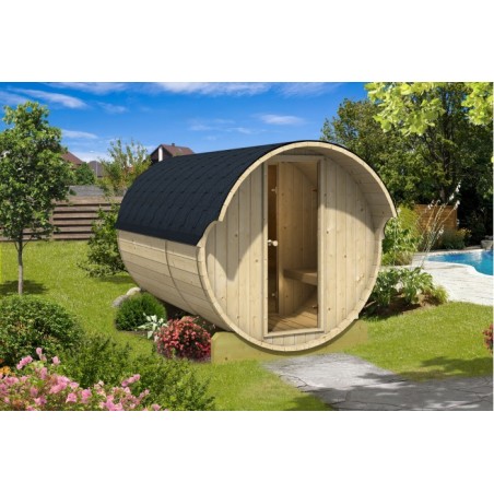 Barrel sauna 330